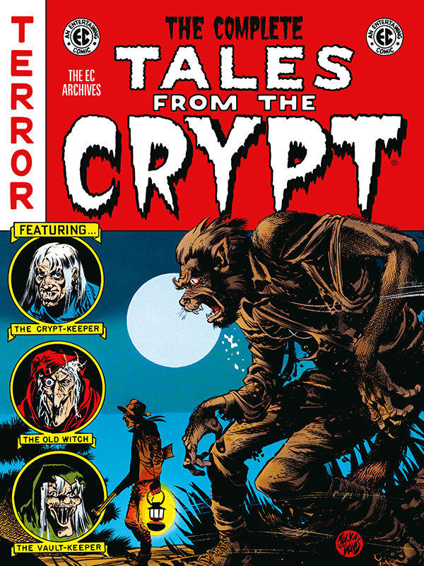 Cover of The Complete Tales from the Crypt Archive HC, published by Dark Horse