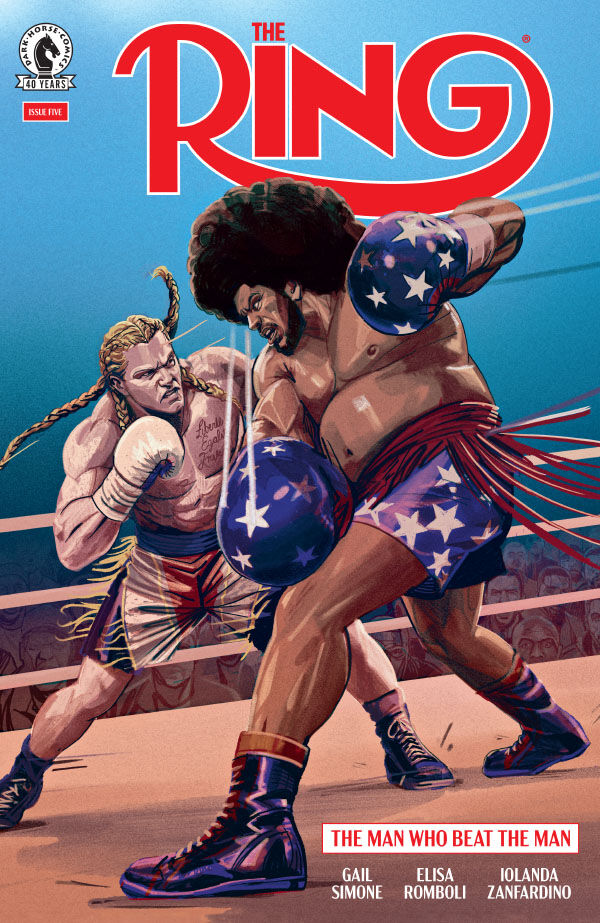Cover of The Ring: The Man Who Beat the Man #5, published by Dark Horse