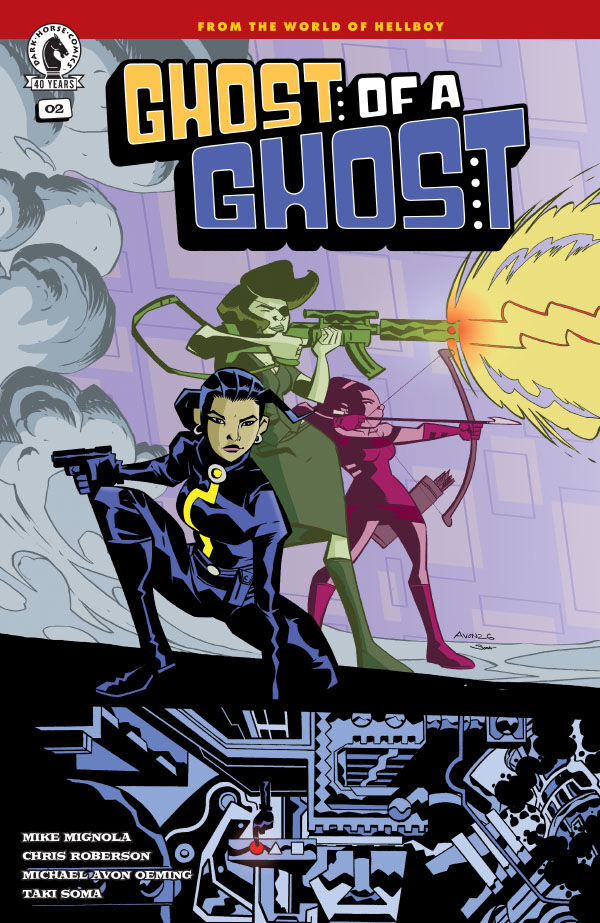 Cover of Ghost of a Ghost #2, published by Dark Horse