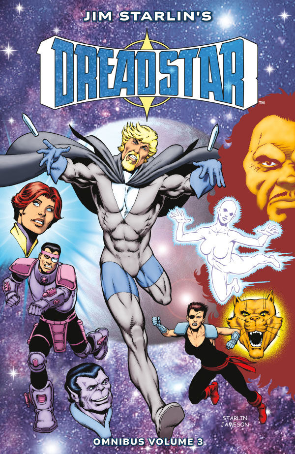 Cover of Jim Starlin's Dreadstar Omnibus Volume 3 TPB, published by Dark Horse