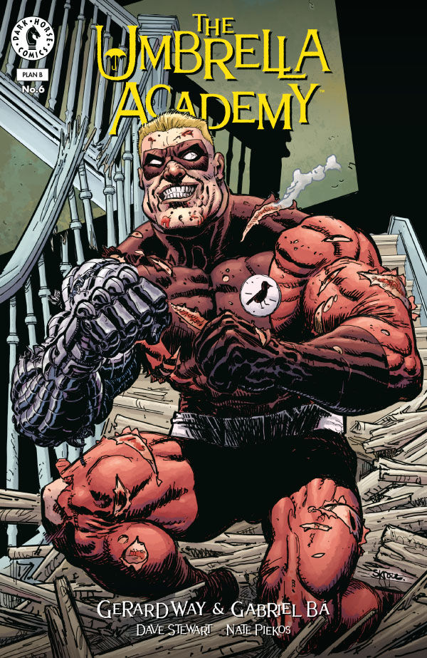 Cover of The Umbrella Academy: Plan B #6 (Steve Skroce Variant Cover), published by Dark Horse