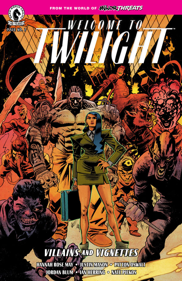 Cover of Minor Threats: Welcome to Twilight--Villains and Vignettes #2, published by Dark Horse