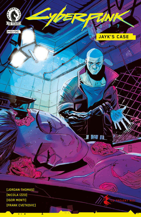 Cover of Cyberpunk 2077: Jayk's Case #2, published by Dark Horse