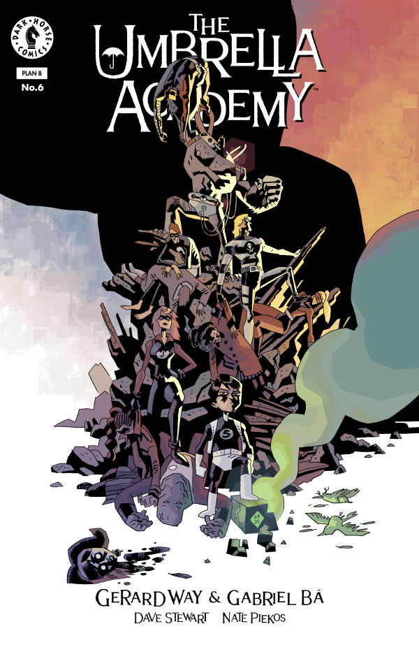 Cover of The Umbrella Academy: Plan B #6, published by Dark Horse