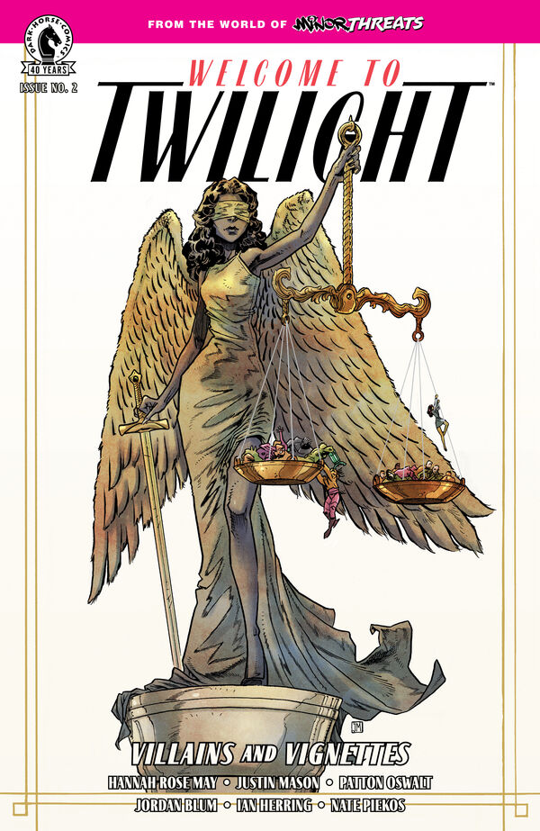 Cover of Minor Threats: Welcome to Twilight--Villains and Vignettes #2 (Justin Mason Variant Cover), published by Dark Horse