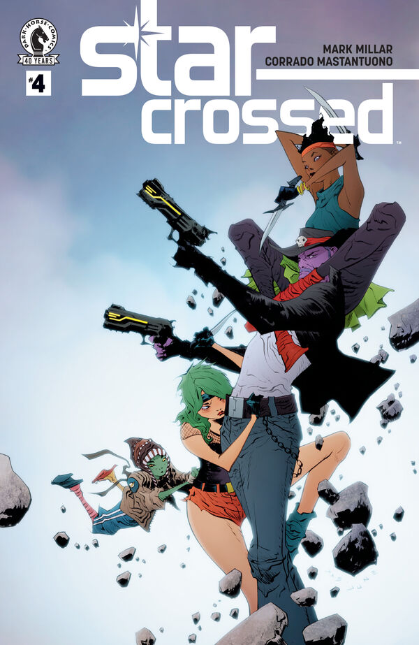 Cover of Star-Crossed #4 (Jae Lee Variant Cover), published by Dark Horse