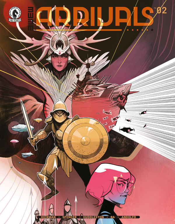 Cover of Arrivals #2, published by Dark Horse