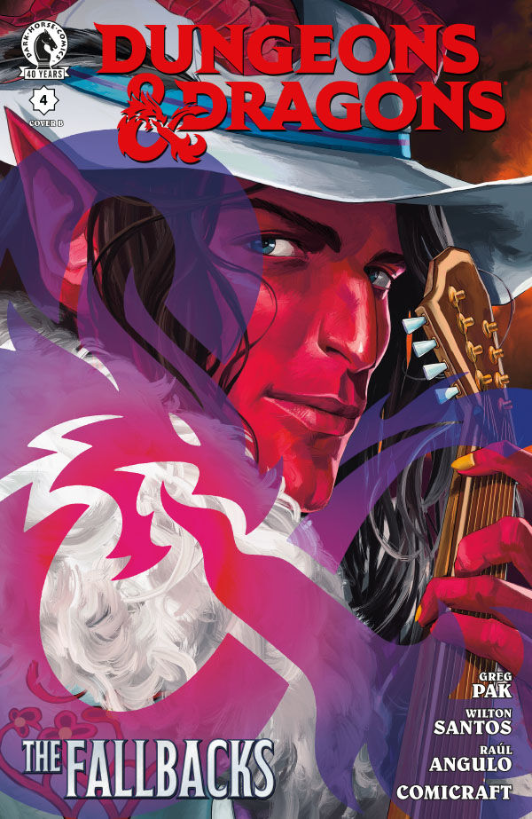 Cover of Dungeons & Dragons: The Fallbacks Series 1 #4 (Uzuri Variant Cover), published by Dark Horse