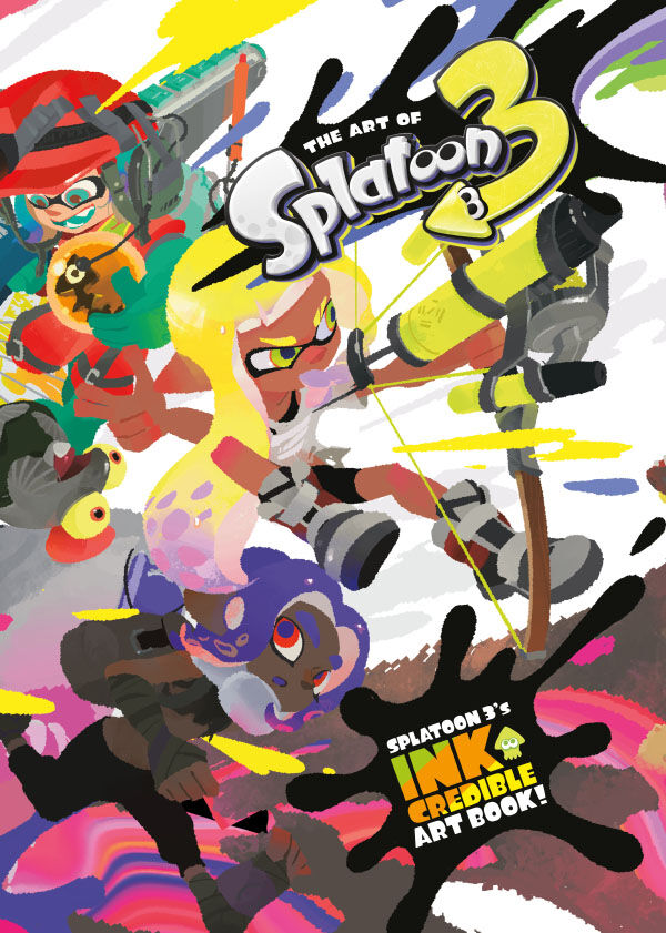 Cover of The Art of Splatoon 3 HC, published by Dark Horse