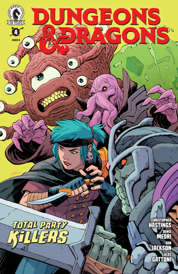 Cover of Dungeons & Dragons: Total Party Killers #4 (Ethan Young Variant Cover), published by Dark Horse