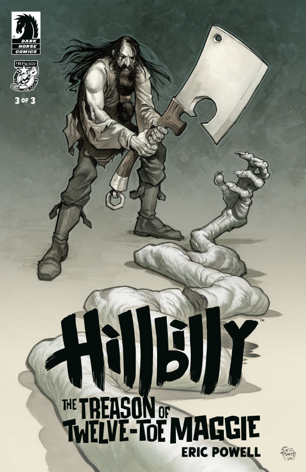 Cover of Hillbilly: The Treason of Twelve-Toe Maggie #3, published by Dark Horse