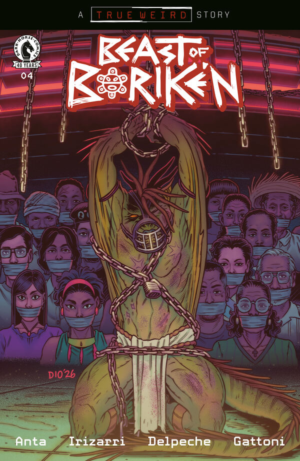 Cover of Beast of Boriken #4, published by Dark Horse
