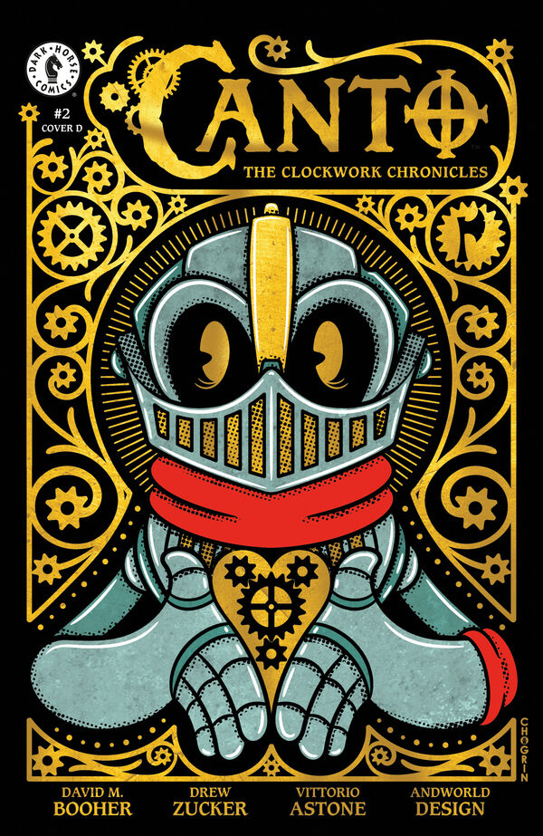 Cover of Canto: The Clockwork Chronicles #2 (CHOGRIN Variant Cover), published by Dark Horse