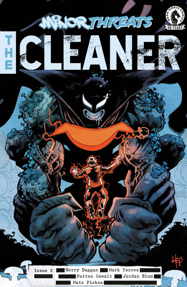 Cover of Minor Threats: The Cleaner #2, published by Dark Horse