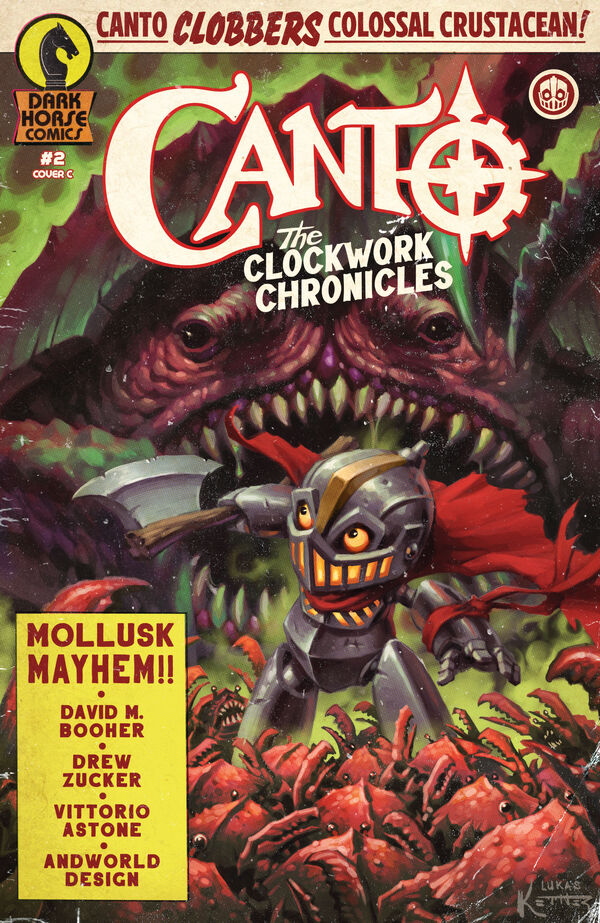 Cover of Canto: The Clockwork Chronicles #2 (Lukas Ketner), published by Dark Horse