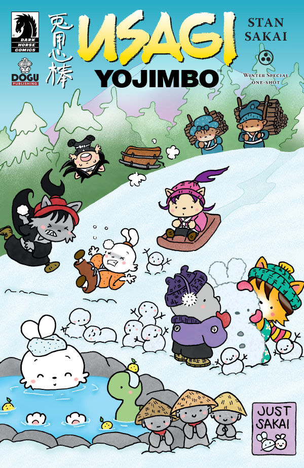 Cover of Usagi Yojimbo Winter Special One-Shot (Julie Sakai Variant Cover), published by Dark Horse