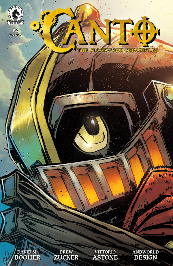 Cover of Canto: The Clockwork Chronicles #2, published by Dark Horse