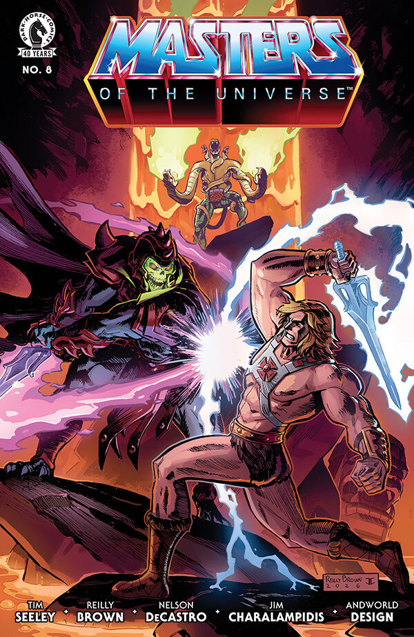 Cover of He-Man and the Masters of the Universe #8, published by Dark Horse