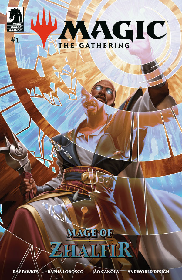 Cover of Magic: The Gathering: The Mage of Zhalfir #1 (Mateus Manhanini Variant Cover), published by Dark Horse