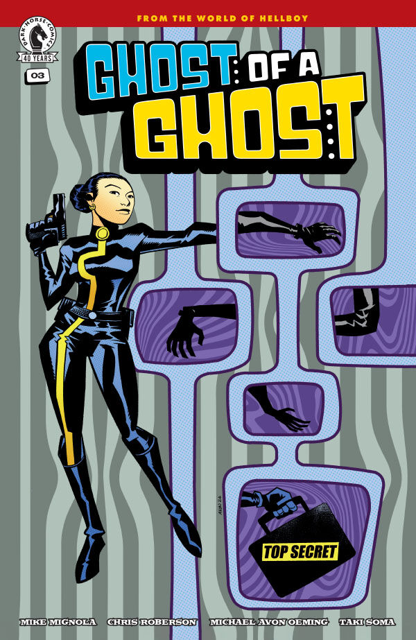 Cover of Ghost of a Ghost #3, published by Dark Horse