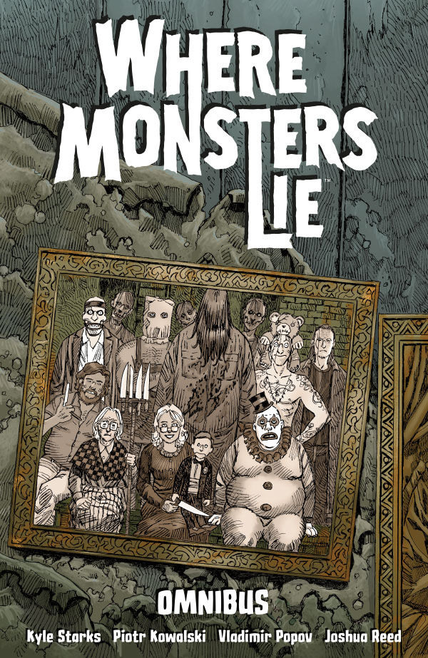 Cover of Where Monsters Lie Omnibus TPB, published by Dark Horse