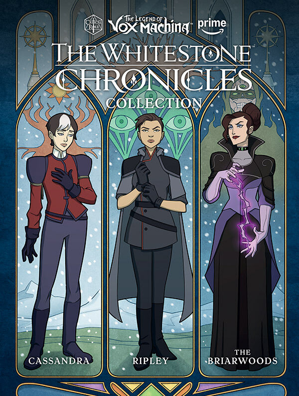 Cover of The Legend of Vox Machina: The Whitestone Chronicles Library Edition HC, published by Dark Horse