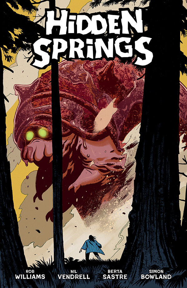 Cover of Hidden Springs TPB, published by Dark Horse