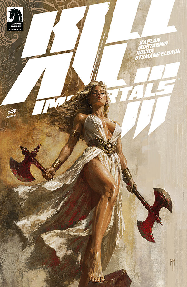 Cover of Kill All Immortals III #3 (Marco Mastrazzo Variant Cover), published by Dark Horse