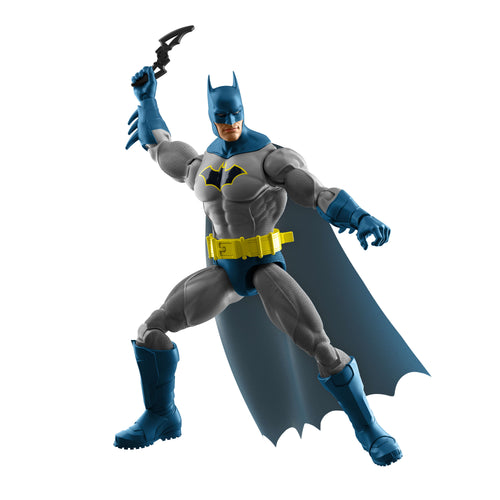 DC Premier 6.5 Inch Batman Action Figure Series 1, Detailed Design 22 Articulations & Cape, DC product photograph published by Mattel