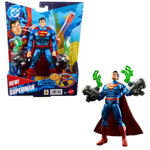 DC Premier 6.5 Inch Feature Action Figures, Specific Motion, Lights & Movie Dialogue & 12+ Sounds, DC product photograph published by Mattel