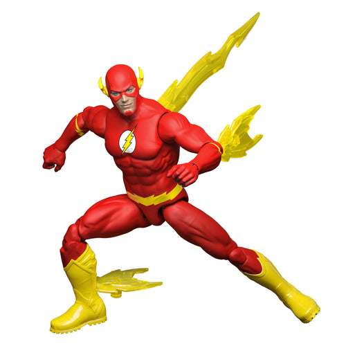 DC Premier Series 1 The Flash Action Figure, DC product photograph published by Mattel Creations