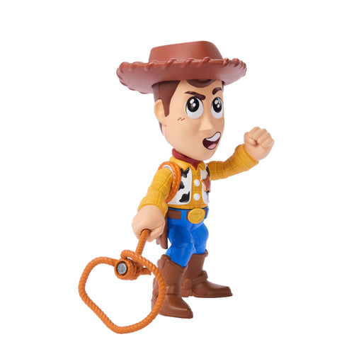 Disney And Pixar Toy Story Click Figs Sheriff Woody, Small Movie Toy With Pop Up Action Move, Disney product photograph published by Mattel