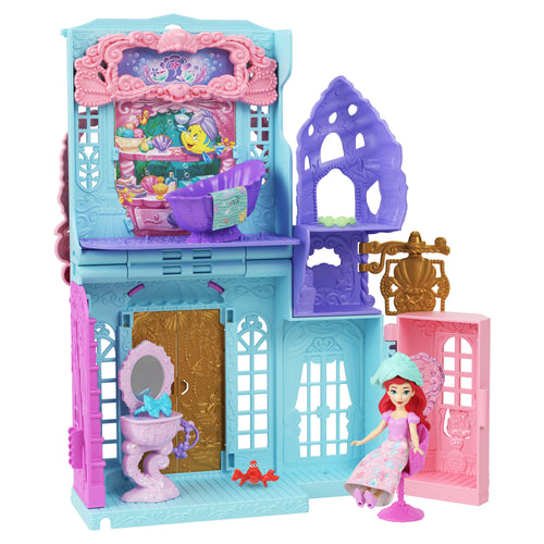 Disney Princess Ariel Sea Spa Shop Small Doll Playset With Friend, Furniture & Accessories, Disney product photograph published by Mattel