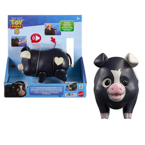 Disney And Pixar Toy Story 5 Lil’ Partner Blaze's Pet Pig Feature Figure With Sounds, Disney product photograph published by Mattel