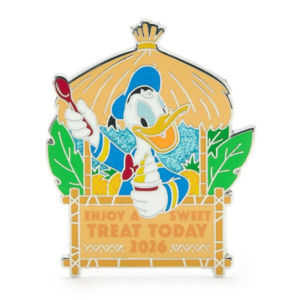 Donald Duck Sweet Treat Day 2026 Pin Limited Release, Mickey and Friends collectible pin, limited release Disney pin, Disney Store product photograph