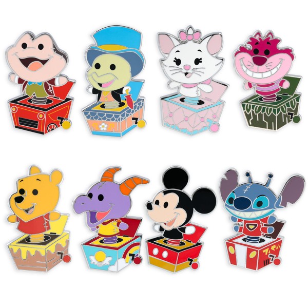Disney Toys in a Box Mystery Pin Blind Pack 2 pc., mystery Disney pin, Disney Store product photograph