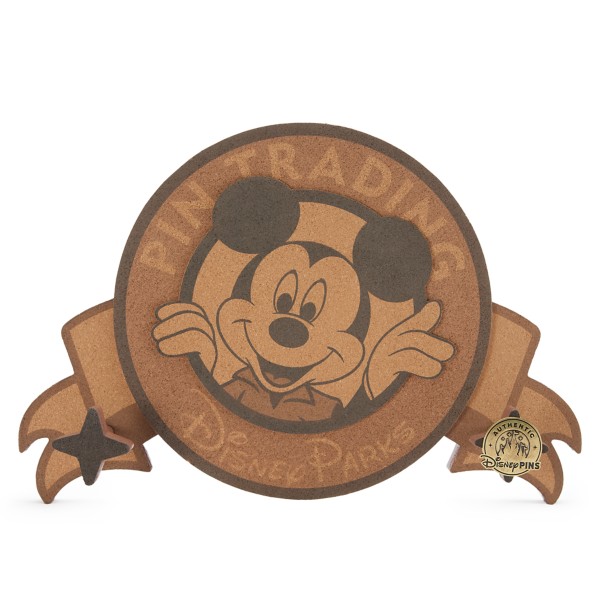 Mickey Mouse Disney Pin Trading 25th Anniversary Pin Board with Limited Release Pin, Mickey and Friends collectible pin, limited release Disney pin, Disney Store product photograph