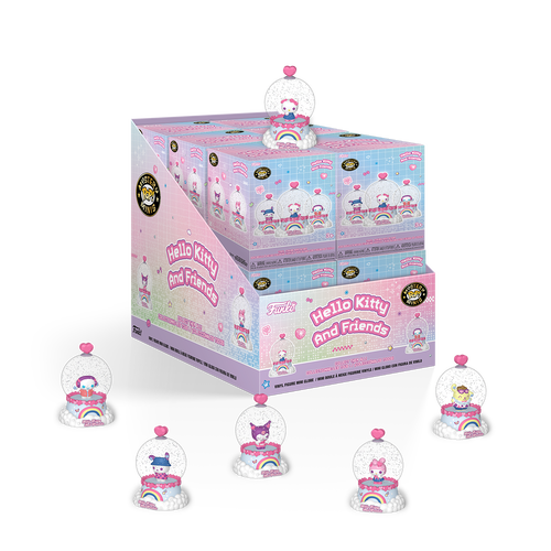 Hello Kitty & Friends (Y2K) Mystery Mini Globe, Sanrio Mystery Mini Globe vinyl figure, Funko product render