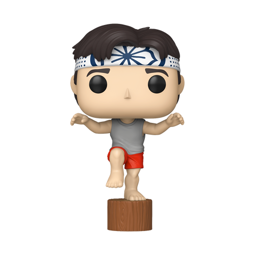 Pop! Daniel Crane Kick, The Karate Kid Pop! vinyl figure, Funko product render