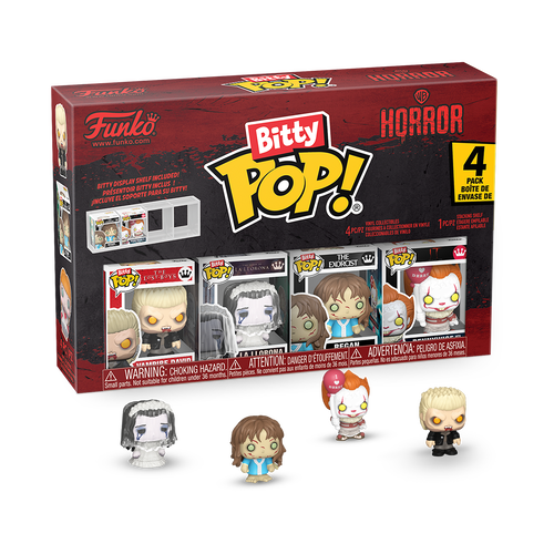 Bitty Pop! Warner Bros. Horror 4-Pack Series 1, Bitty Pop! vinyl figure, Funko product render