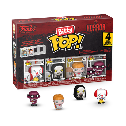 Bitty Pop! Warner Bros. Horror 4-Pack Series 2, Bitty Pop! vinyl figure, Funko product render