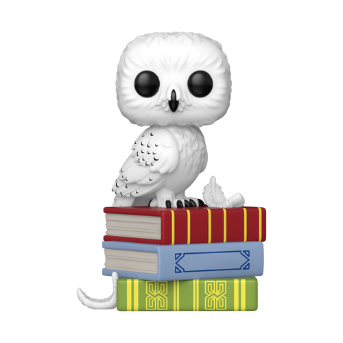Pop! Hedwig on Books, Harry Potter Pop! vinyl figure, Funko product render