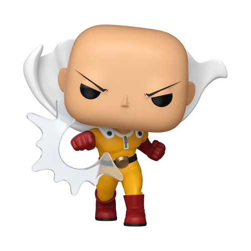 Pop! Saitama (Punching), One-Punch Man Pop! vinyl figure, retail exclusive, Funko product render