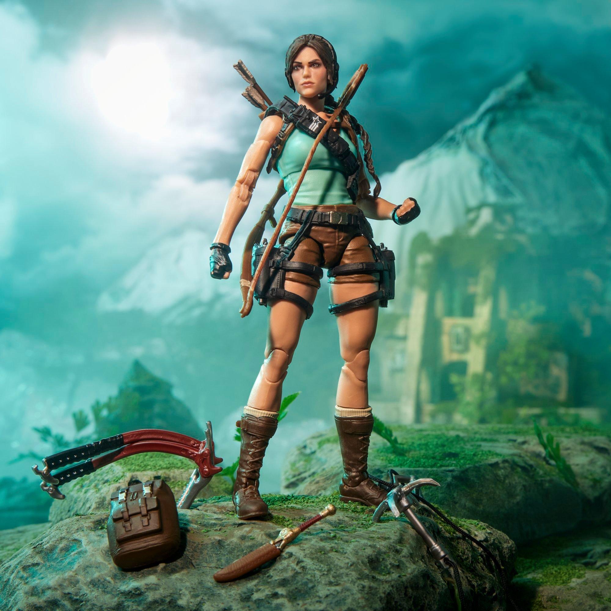 G.I. Joe Classified Series Retro Cardback Collaborative Lara Croft TOMB RAIDER, Hasbro Pulse product photograph