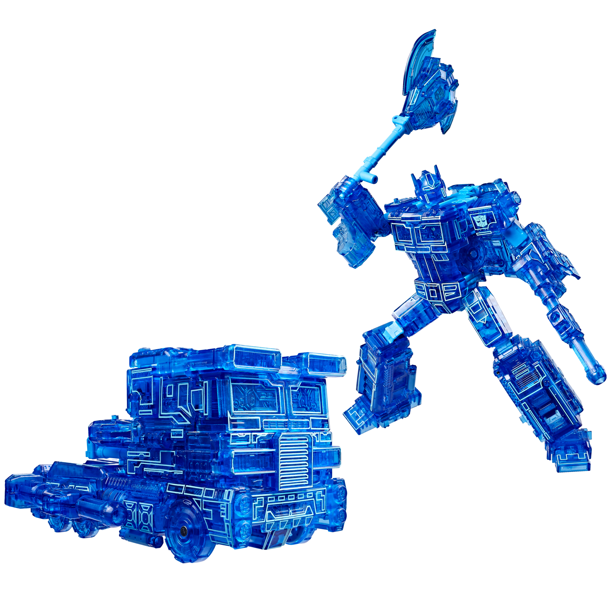 Transformers Age of the Primes Voyager Class Energon Optimus Prime, Hasbro Pulse product photograph
