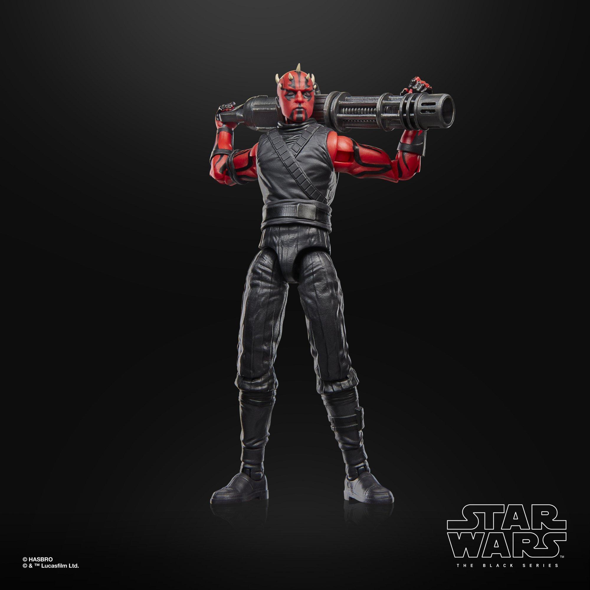 STAR WARS The Black Series Icarus, STAR WARS: Maul, Shadow Lord, Star Wars: The Black Series figure, Hasbro Pulse product photograph