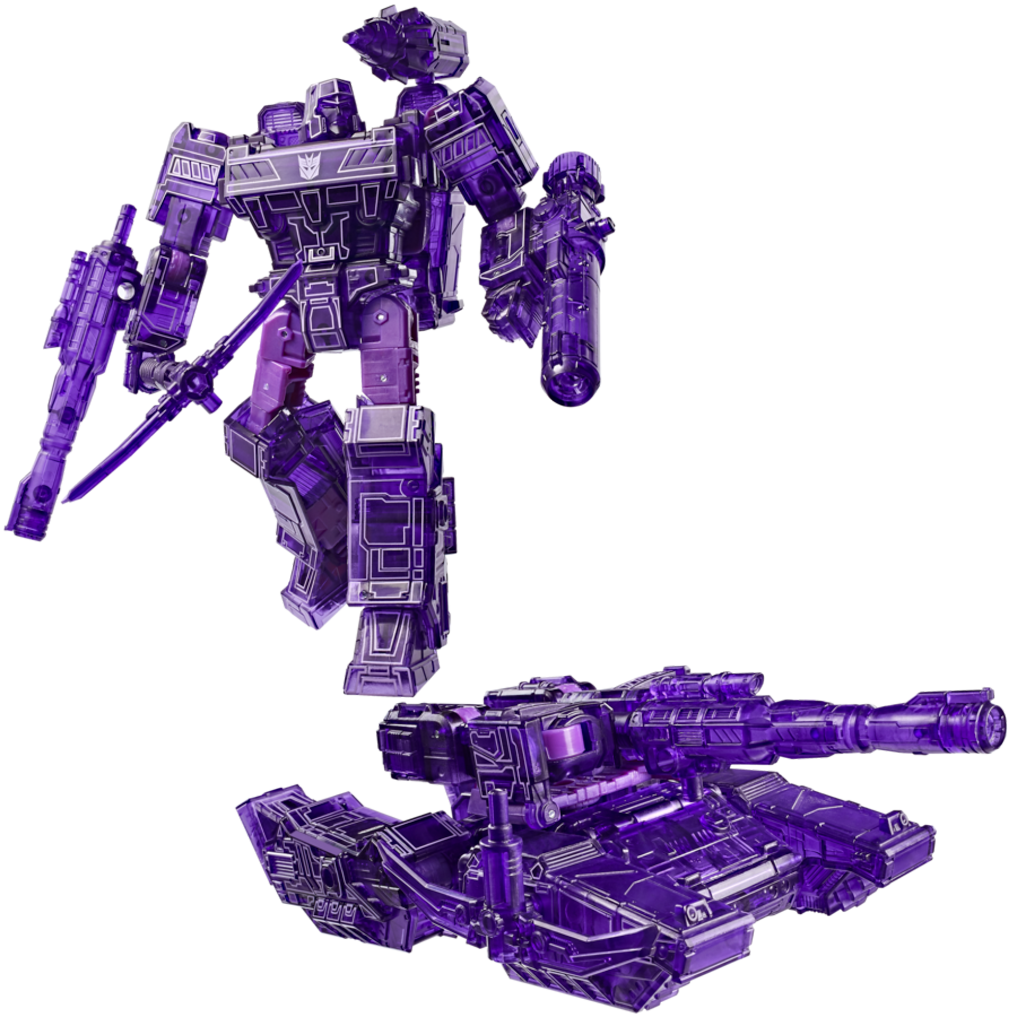 Transformers Age of the Primes Voyager Class Dark Energon Megatron, Hasbro Pulse product photograph