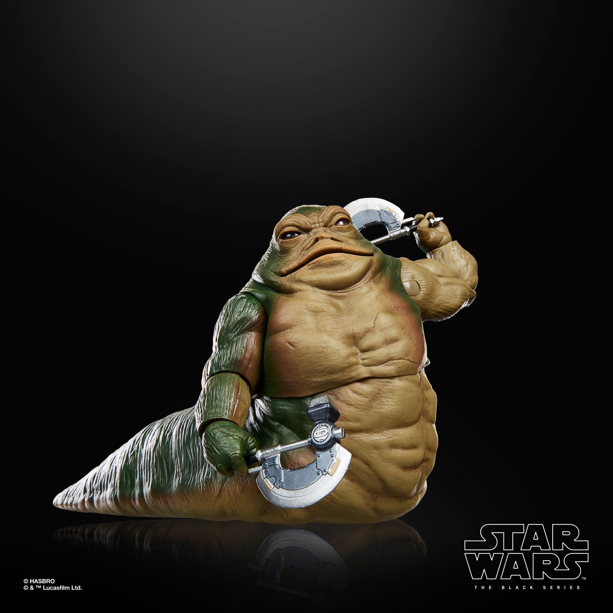 STAR WARS The Black Series Rotta the Hutt, STAR WARS: The Mandalorian & Grogu, Star Wars: The Black Series figure, Hasbro Pulse product photograph