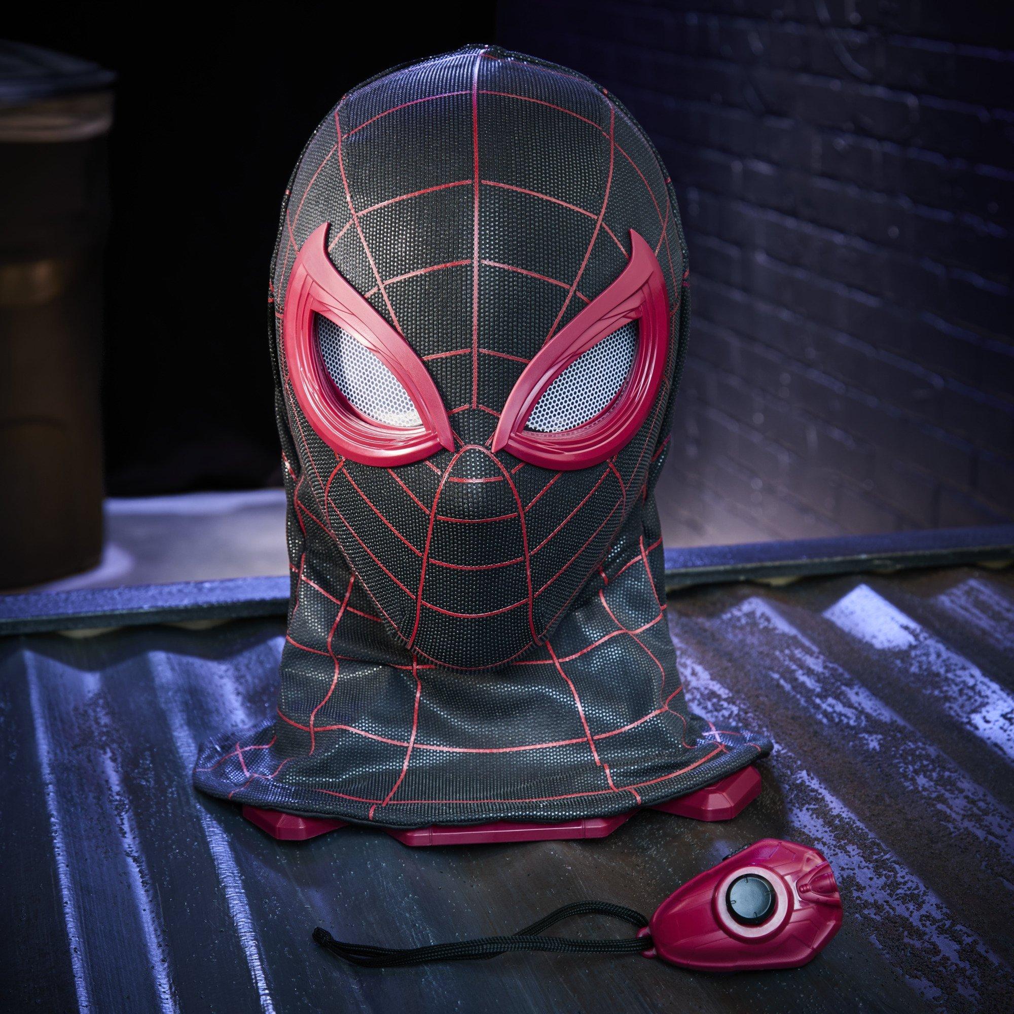 Marvel Legends Series Spider-Man: Miles Morales Electronic Expressive Mask, Hasbro Pulse product photograph
