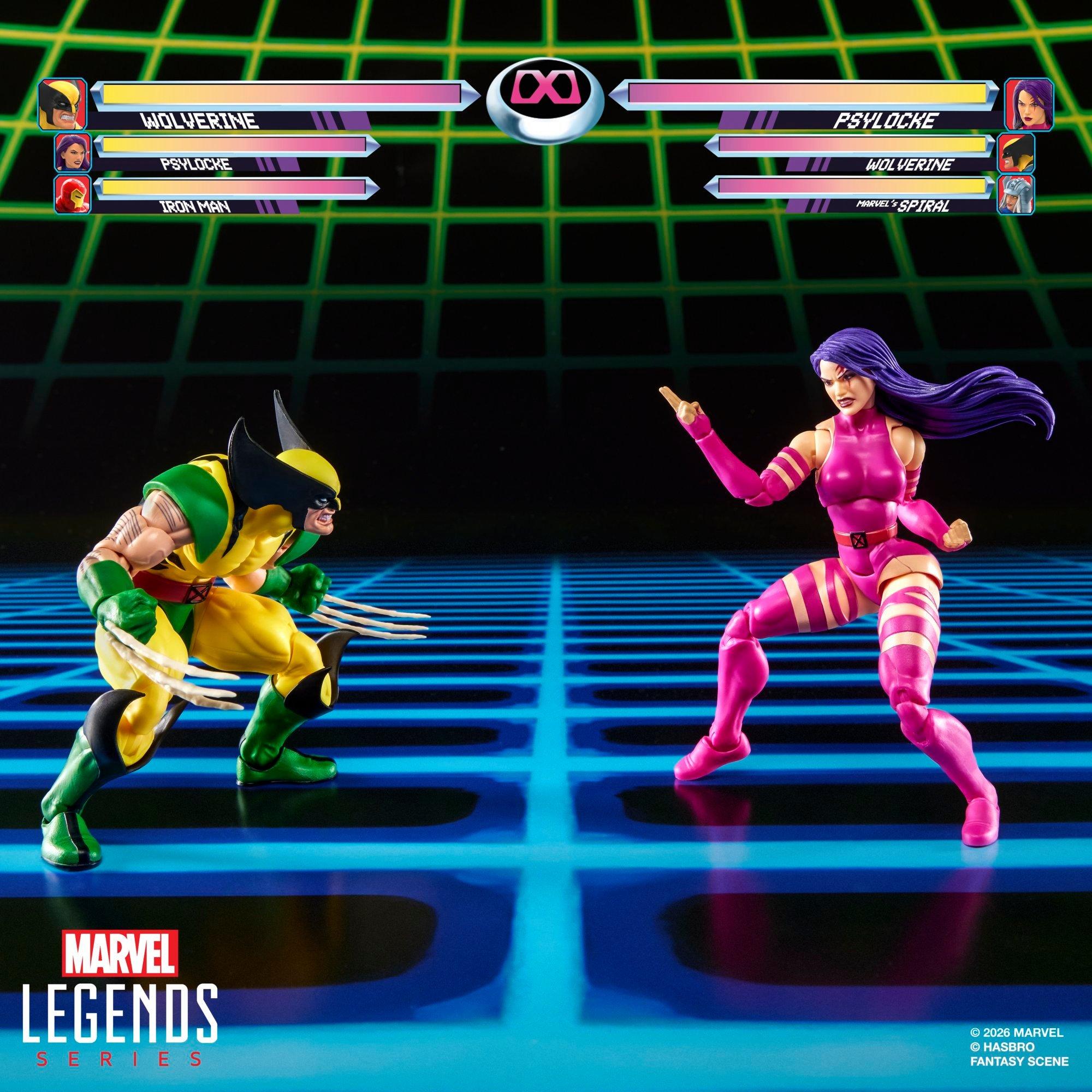 Marvel Legends Series Marvel Games Wolverine vs Psylocke, Hasbro Pulse product photograph